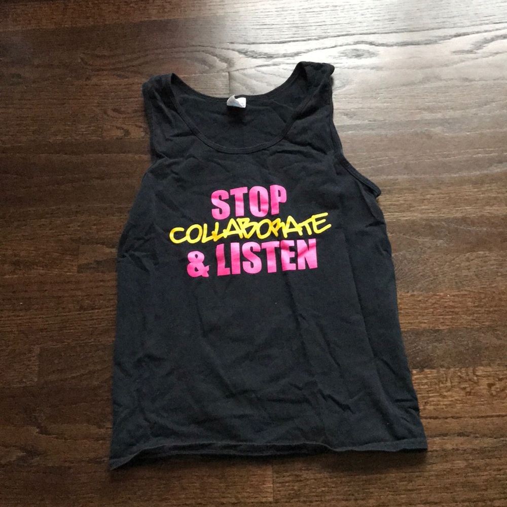 black size small pi phi bid day tanktop